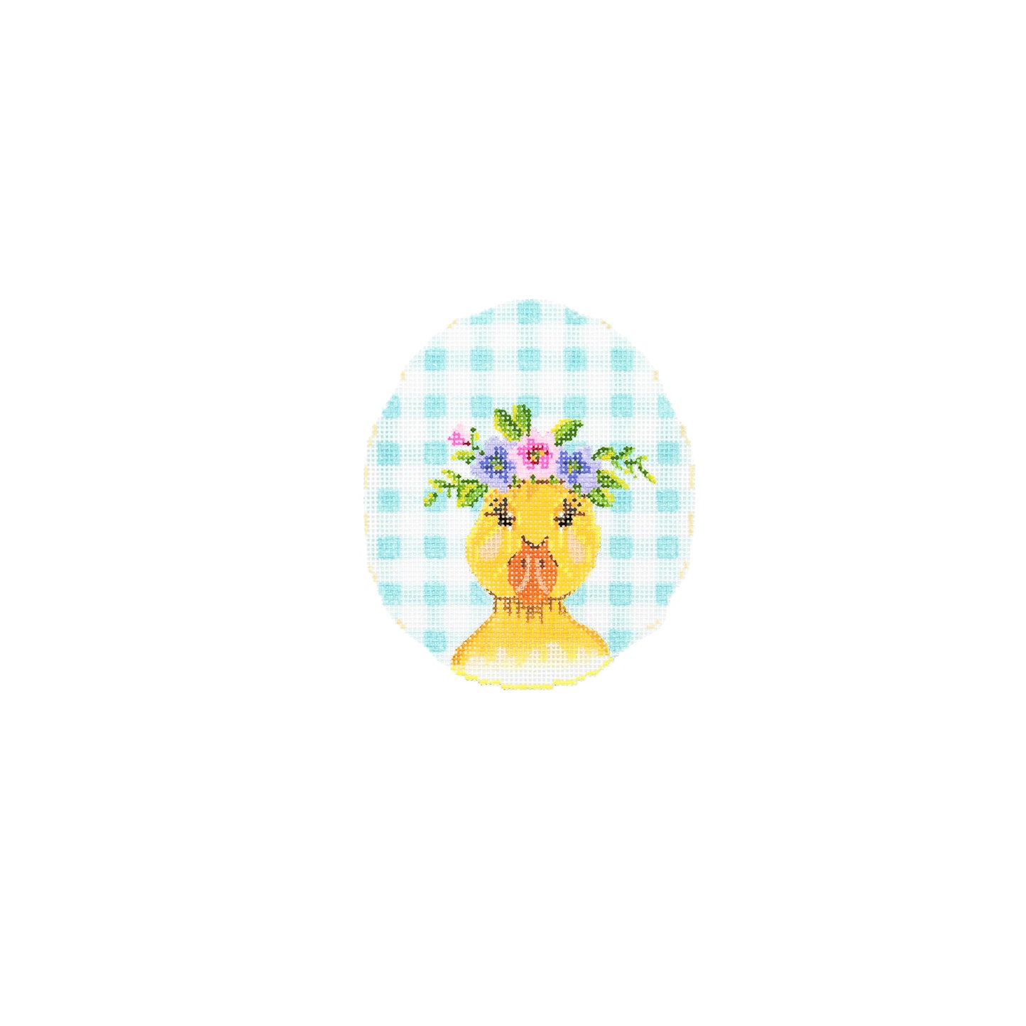 Duckie with Flower Crown - The Flying Needles