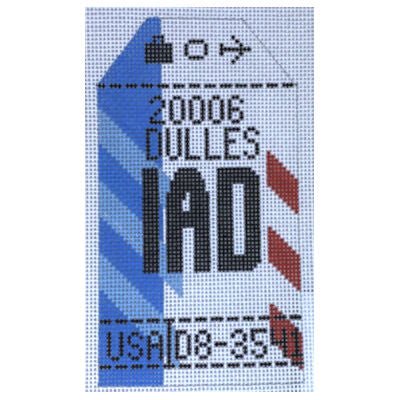 Dulles Luggage Tag - The Flying Needles