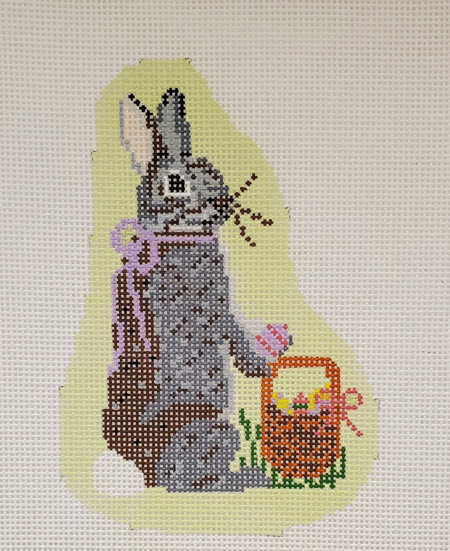 Easter Bunny at Work - The Flying Needles