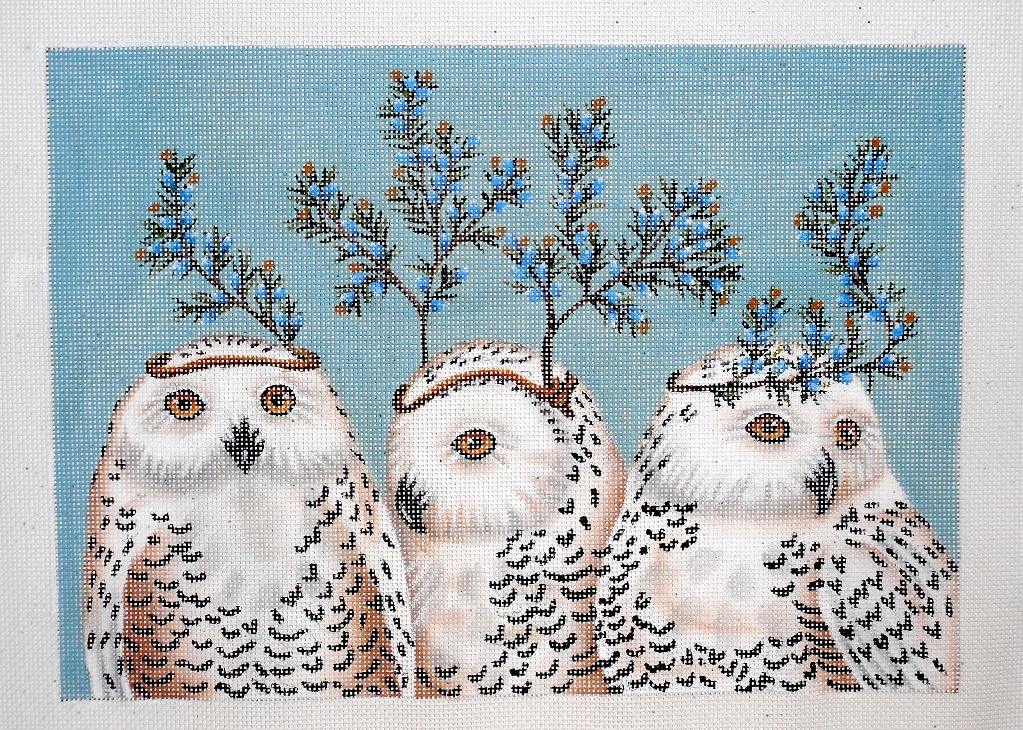 Festive Owls - The Flying Needles