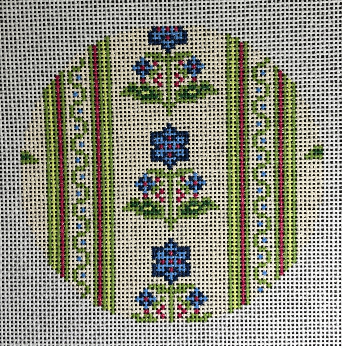 Floral Block Round - The Flying Needles