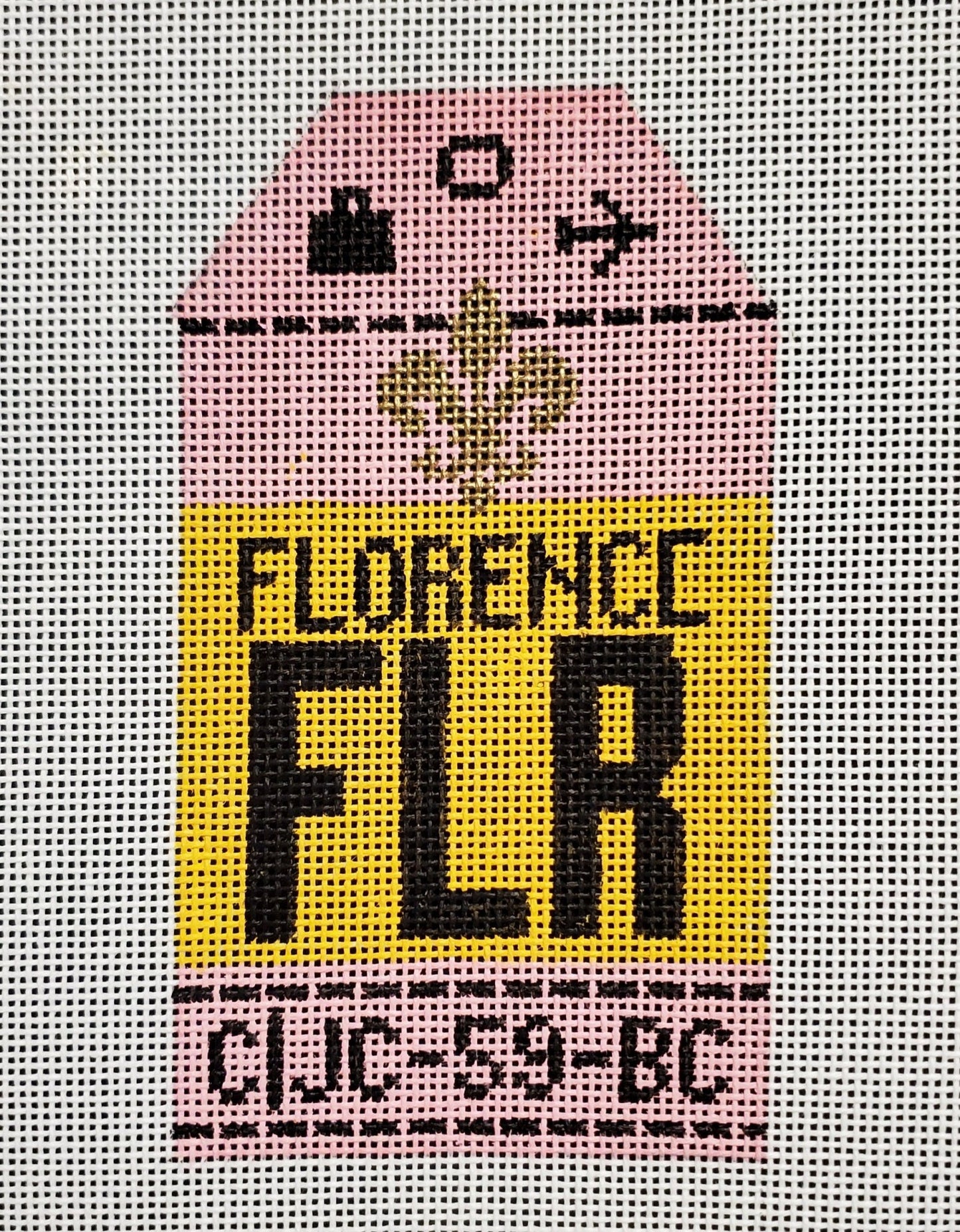 Florence Luggage Tag - The Flying Needles