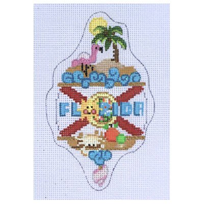 Load image into Gallery viewer, Florida Ornament - The Flying Needles
