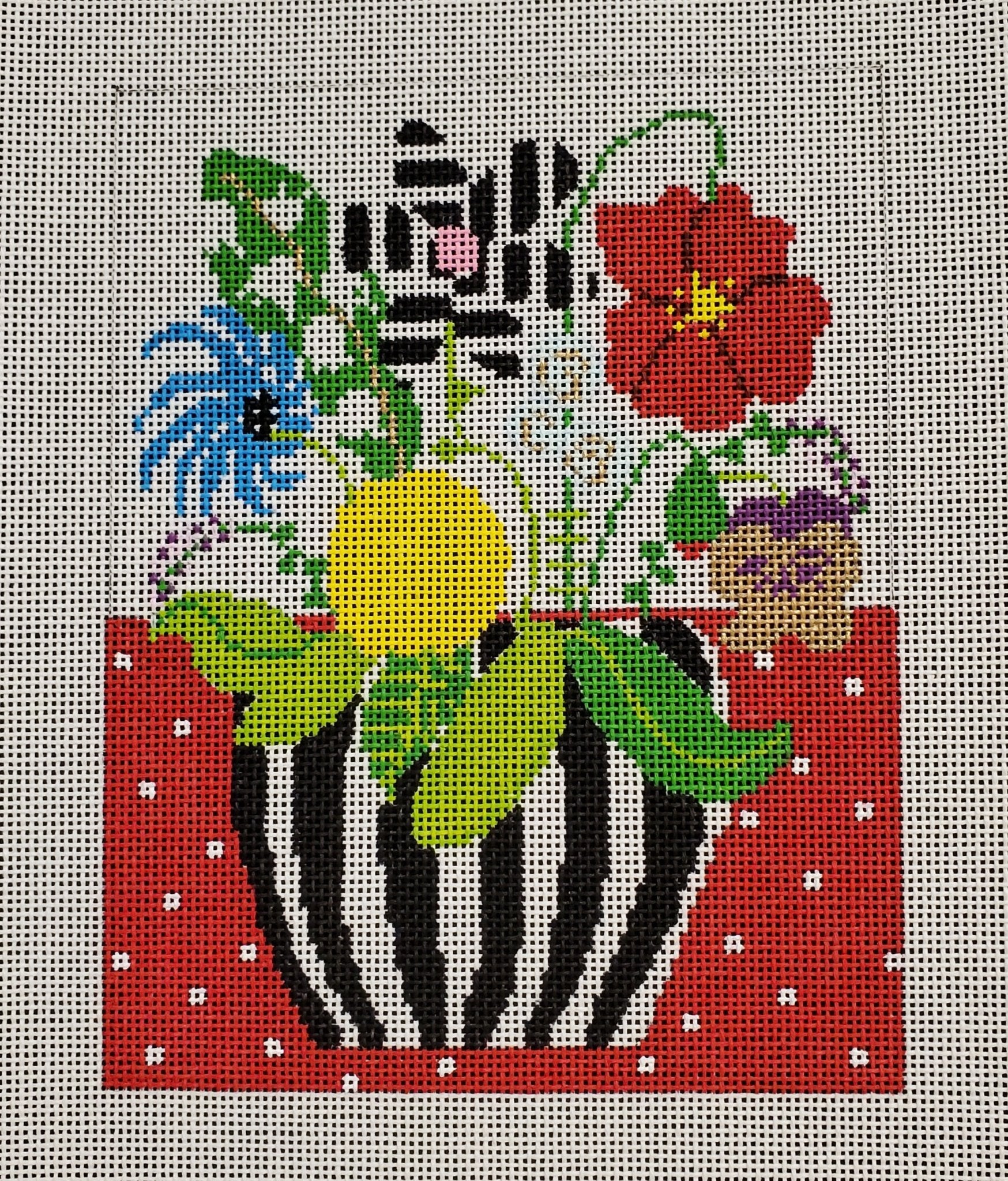 Frida's Flowers - Includes Stitch Guide - The Flying Needles