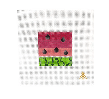 Gradient Watermelon Needlepoint Canvas - The Flying Needles