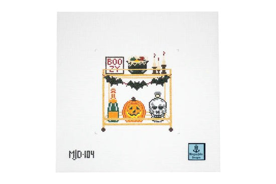 Load image into Gallery viewer, Halloween Bar Cart - The Flying Needles

