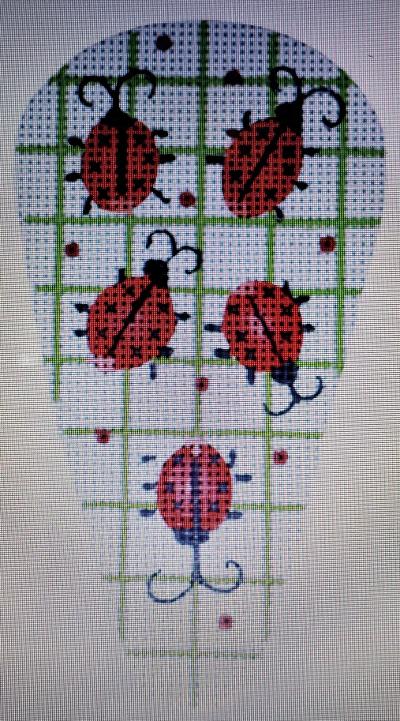 Load image into Gallery viewer, Lady Bug Scissors Case - The Flying Needles
