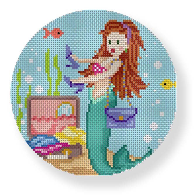 Load image into Gallery viewer, Mermaid Shopper - The Flying Needles
