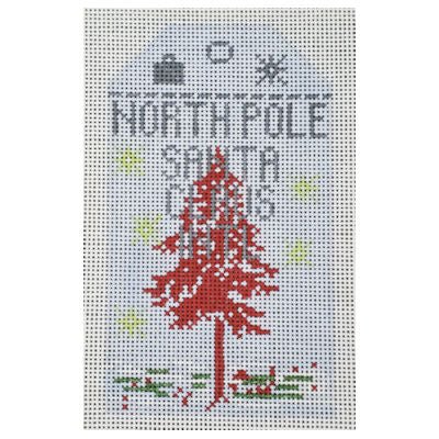 Load image into Gallery viewer, North Pole Luggage Tag - The Flying Needles
