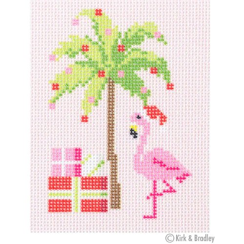 Palm Beach Christmas - Palm Tree &amp; Flamingo - The Flying Needles