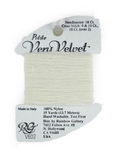 Petite Very Velvet 602 White - The Flying Needles