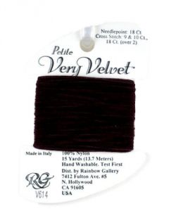 Petite Very Velvet 614 Garnet - The Flying Needles