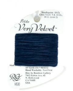 Petite Very Velvet 630 Navy - The Flying Needles