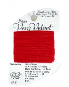 Petite Very Velvet 631 Christmas Red - The Flying Needles