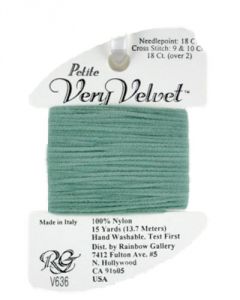 Petite Very Velvet 636 Lite Sea Green - The Flying Needles