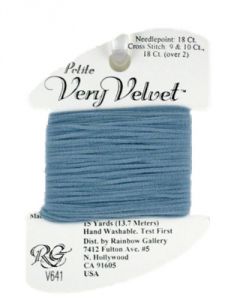 Petite Very Velvet 641 Lite Antique Blue - The Flying Needles