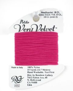 Petite Very Velvet 650 Raspberry - The Flying Needles