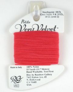 Petite Very Velvet 663 Coral - The Flying Needles