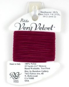 Petite Very Velvet 665 Dark Raspberry - The Flying Needles