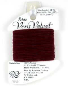 Load image into Gallery viewer, Petite Very Velvet 666 Ruby - The Flying Needles
