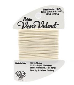 Petite Very Velvet 673 Cream - The Flying Needles