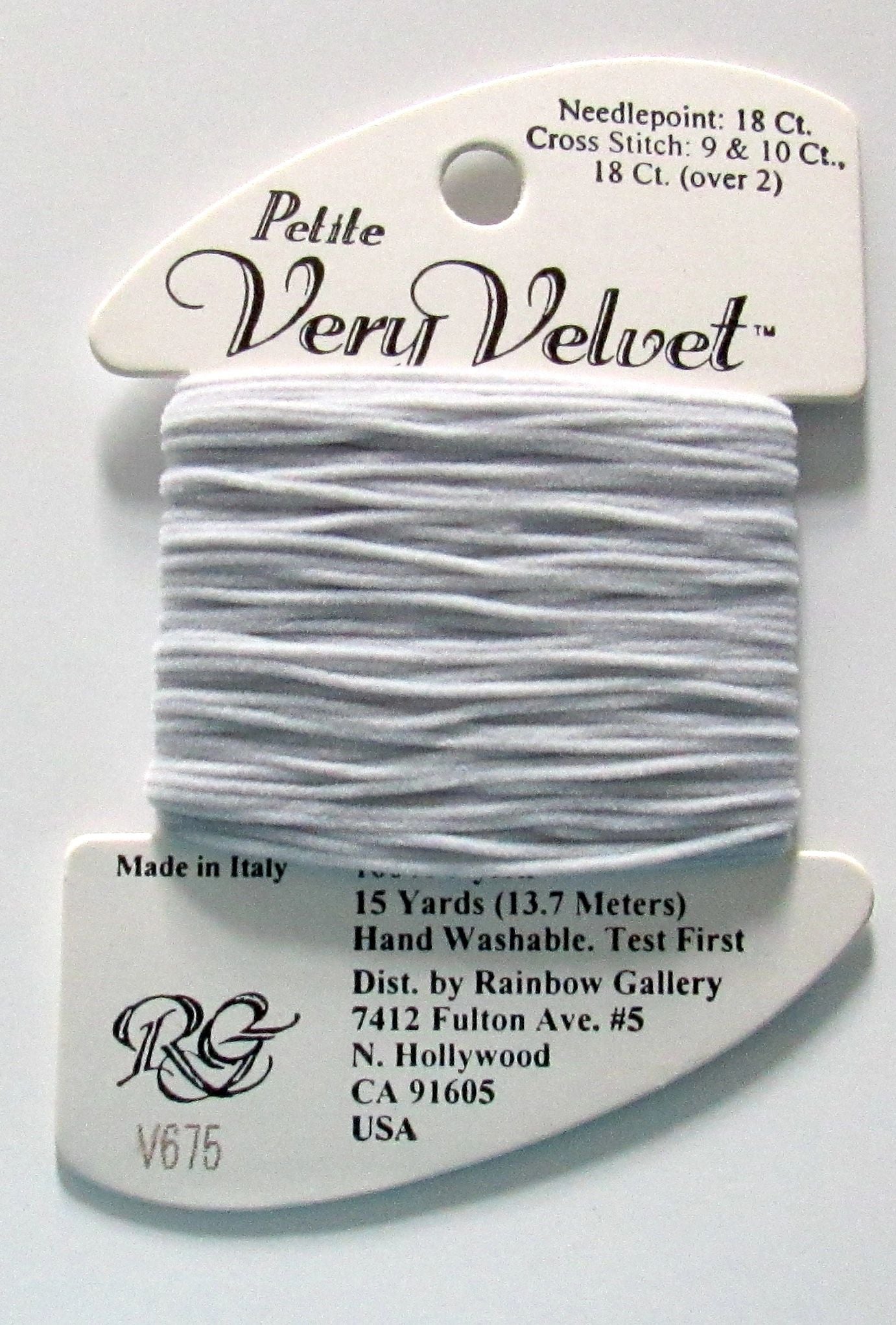 Petite Very Velvet 675 Pearl Gray - The Flying Needles