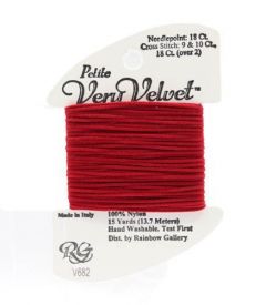 Petite Very Velvet 682 Scarlet - The Flying Needles