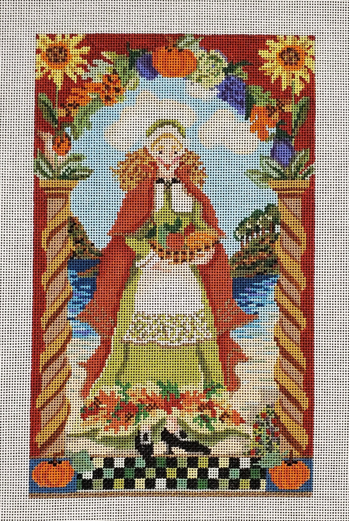 Pilgrim Woman w / Stitch Guide - The Flying Needles