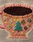 Pink Coffee Mug Ornament Kit - The Flying Needles