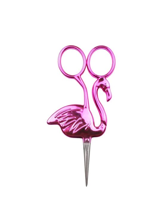 Pink Flamingo Scissors - The Flying Needles