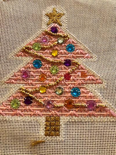 Pink Tree Ornament Kit - The Flying Needles
