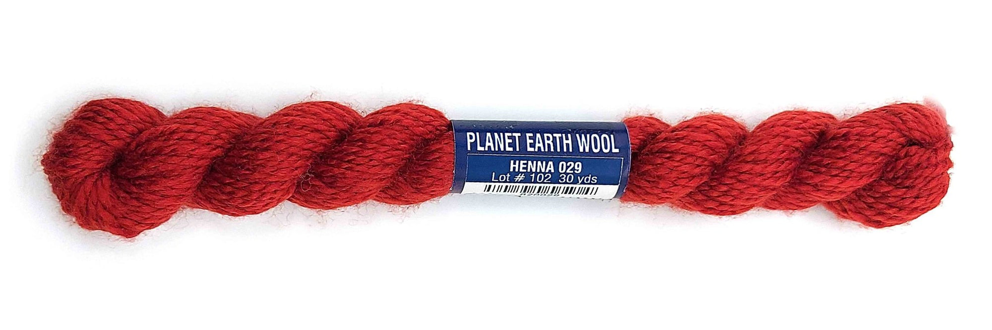 Planet Earth Wool 029 Henna - The Flying Needles