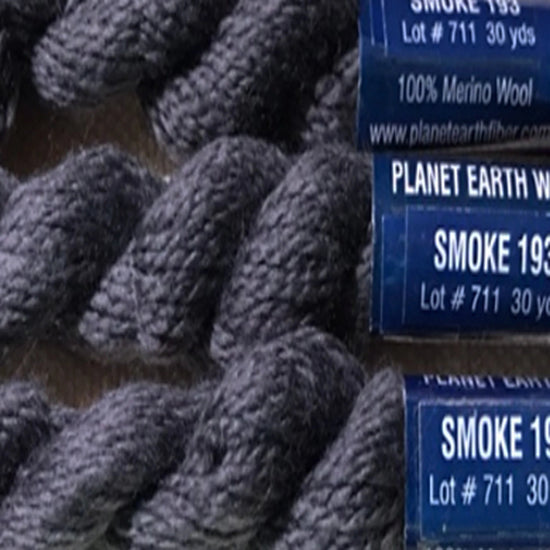 Planet Earth Wool 193 Smoke - The Flying Needles