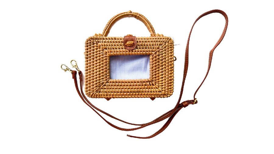 PLD 2x4 Rectangle Wicker Bag - The Flying Needles