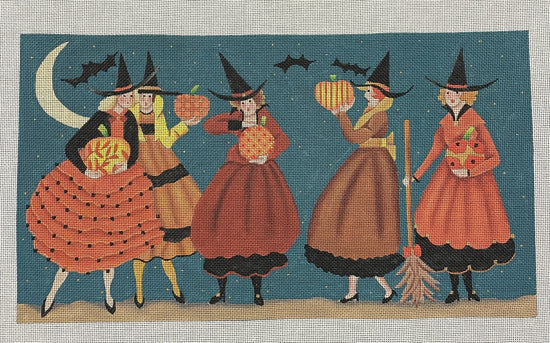 PUMPKIN WITCHES - The Flying Needles