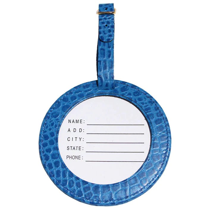Round Luggage Tags - The Flying Needles