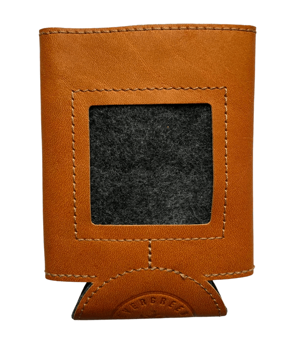 Self-Finishing Leather Can Cozy, Standard Can - The Flying Needles