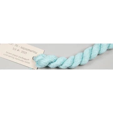 Silk &amp; Ivory 076 Aquamarine - The Flying Needles