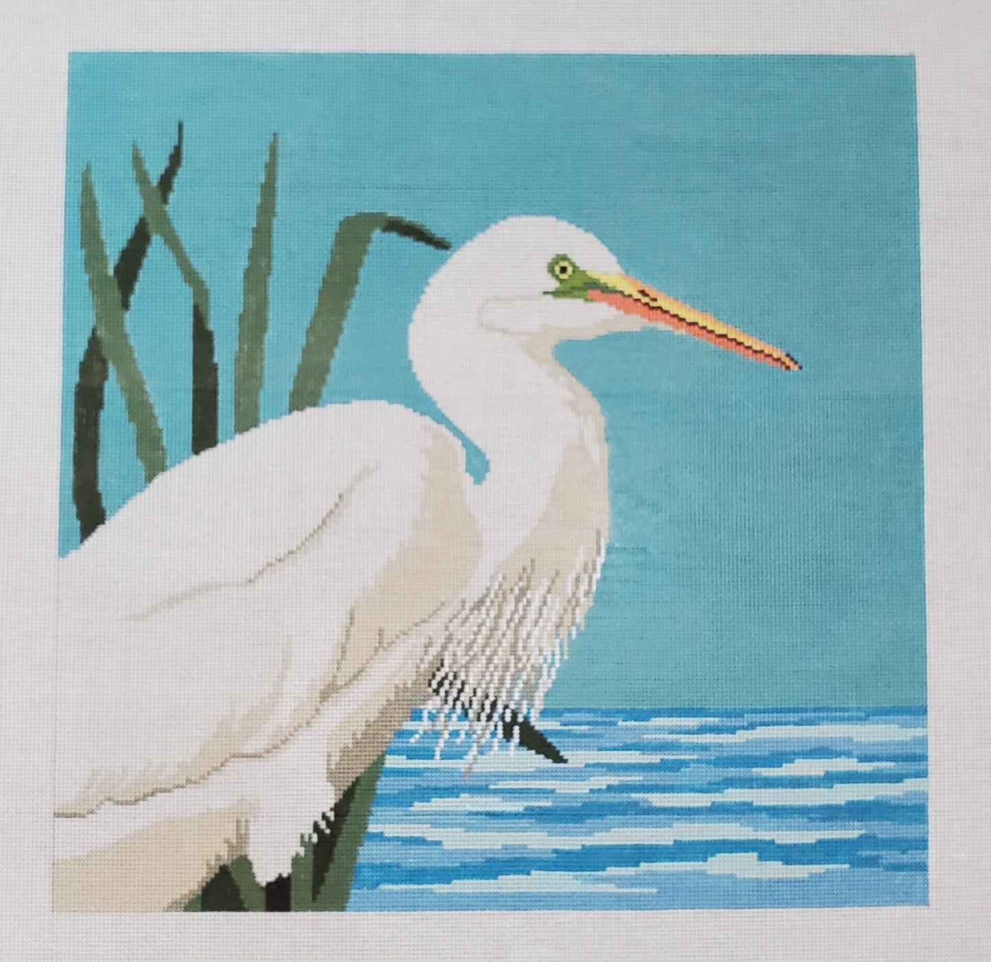 Snowy Egret - The Flying Needles