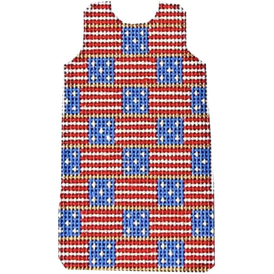 Stars and Stripes Shift Dress - The Flying Needles