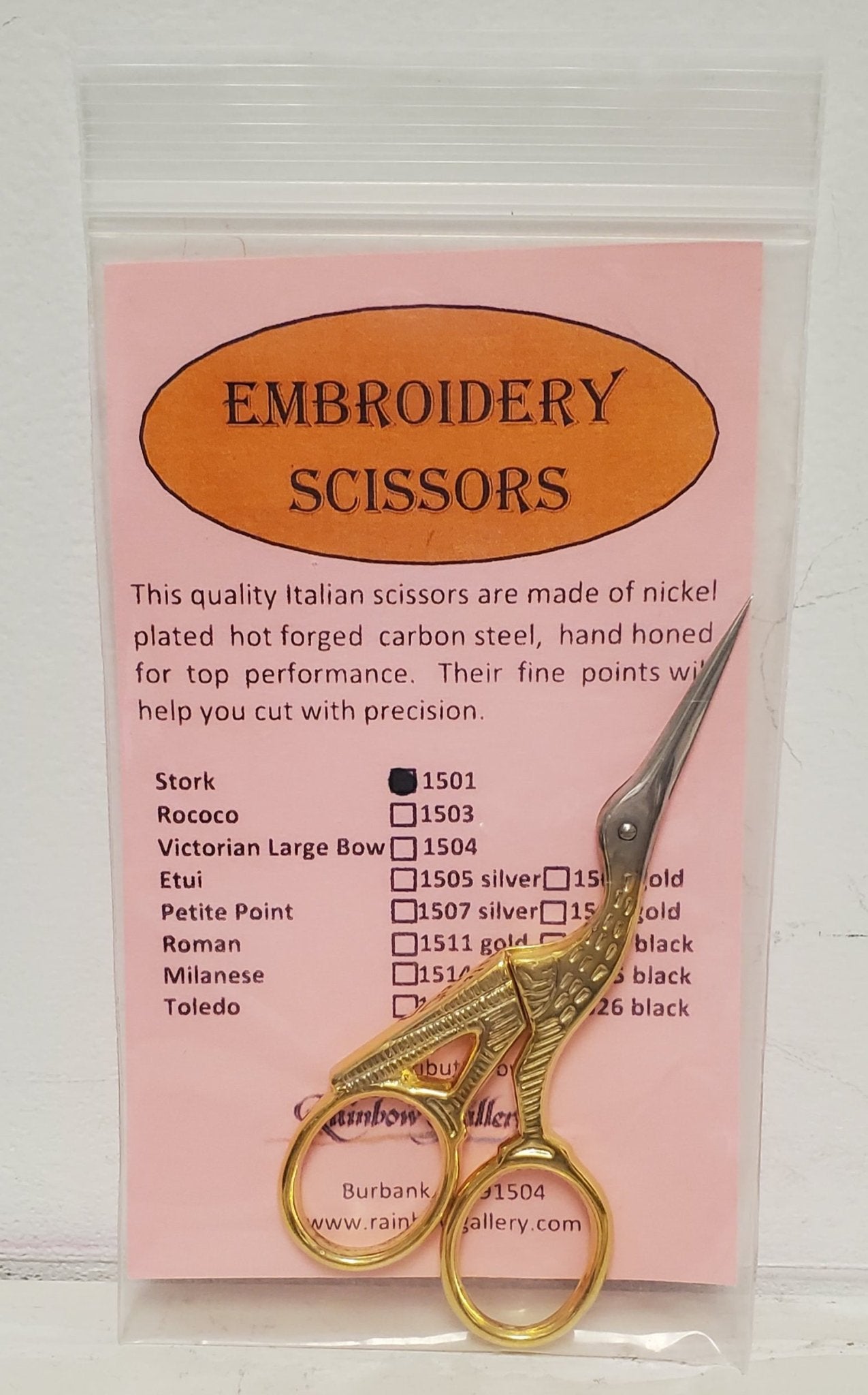 Stork Scissor - The Flying Needles
