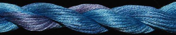Threadworx Overdyed Floss #1026 Aqua Blue - The Flying Needles