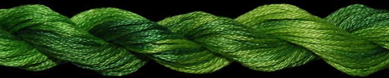 Threadworx Overdyed Floss #1047 Tropical Green - The Flying Needles