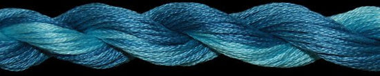 Load image into Gallery viewer, Threadworx Overdyed Floss #1056 Turquoise Blue - The Flying Needles
