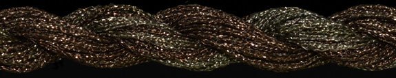 ThreadWorx Overdyed Metallic Expresso Roast - The Flying Needles