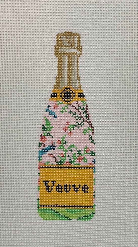 Veuve Bottle - Chinoiserie Floral - The Flying Needles